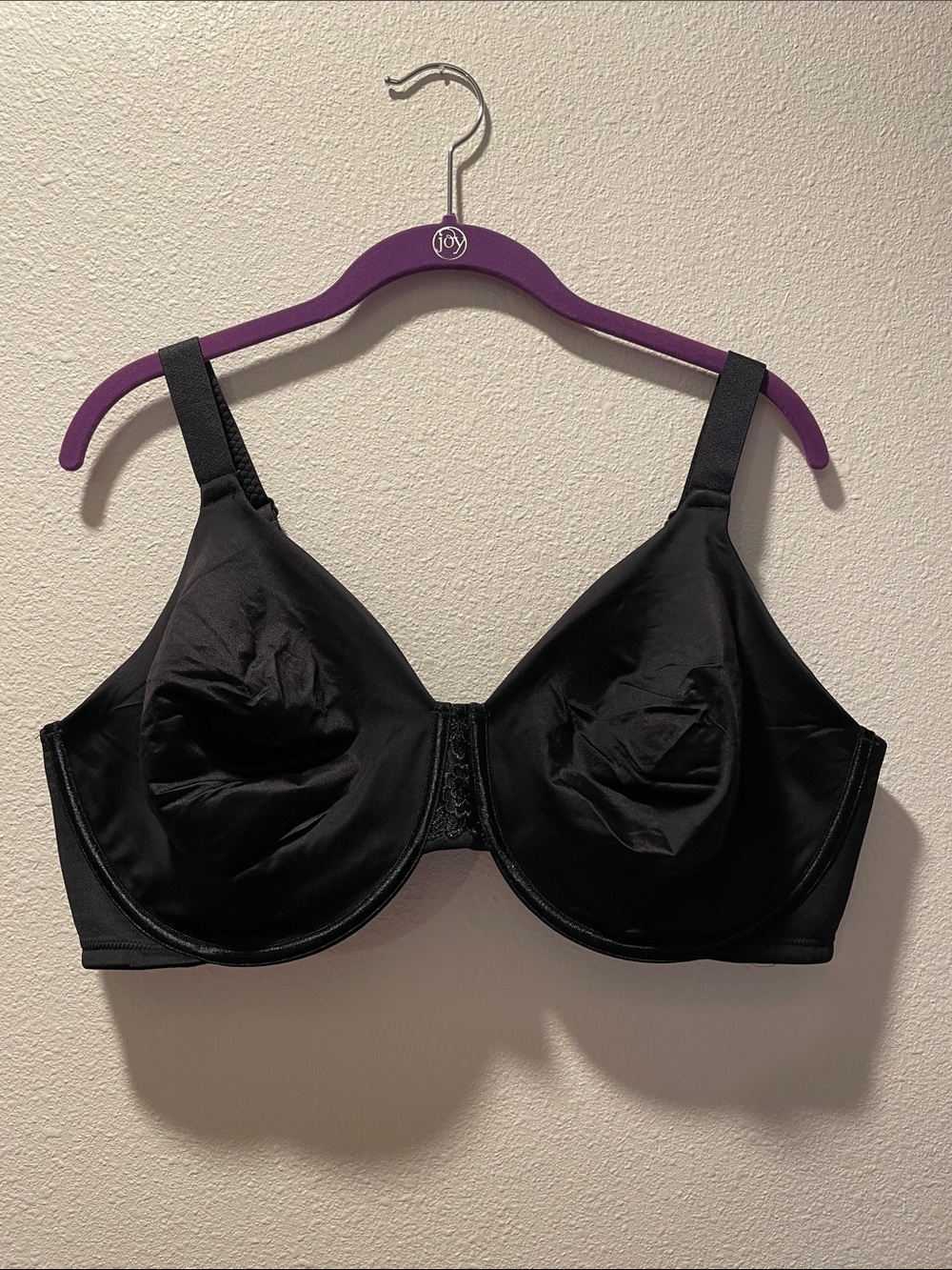 Vanity Fair Black Women's Full-Coverage Bra